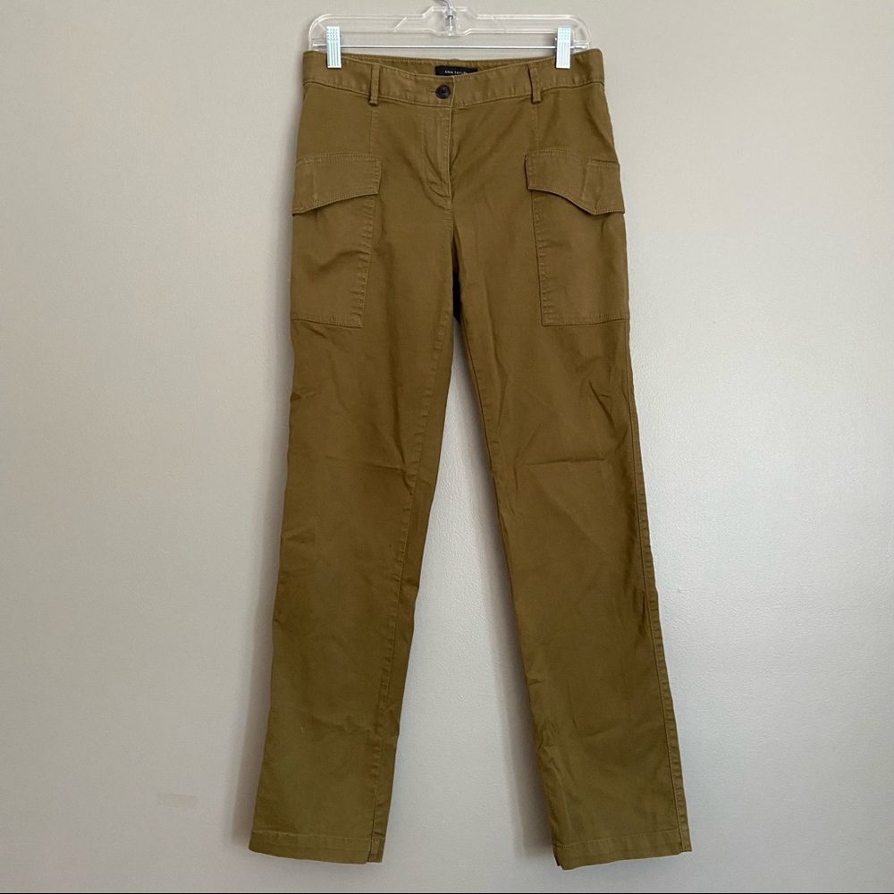 Ann Taylor olive green cargo pants size 2T